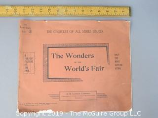 Booklet: "The Wonder's of The World's Fair; 1893; Chicago