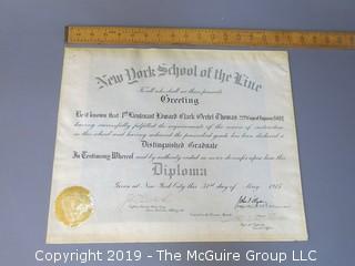 Collection of Citations, Awarded Degrees and Certificates 