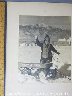 Signed B&W Exhibit Photo of Roman Vishniac; 1977