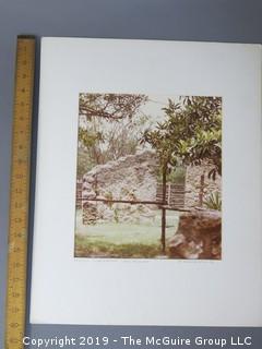 Large Photo of Mission Concepcion; San Antonio, Texas; signed R. Hochstein '77