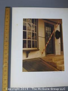 Large Format Photo; "Entryway"; signed Eugene  R. Hochstein '76