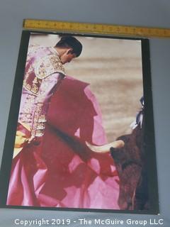 Large Format Photos by Arthur Rickerby, renowned American photojournalist, of conquistador Pepe Caceres, Manizales,Columbia