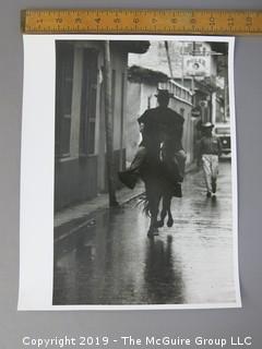 Large Format Photo on mat board; B&W; Untitled