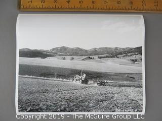 1954 "Breaking Ground"; Lewiston, Montana; photographed by A.E. Allen