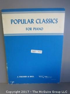 Collection of Sheet Music.  See all the photos