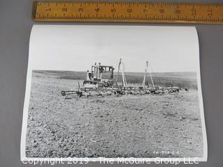 1956 "Breaking Ground"; Fort Benton, Montana; photographed by A. E. Allen