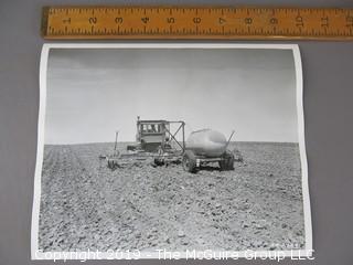 1954 "Breaking Ground"; Davenport, Washington; photographed by C. L. Edwards