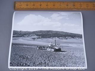 1957 "Breaking Ground"; Lewiston, Montana; photographed by A.E. Allen