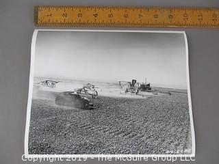 1954 "Breaking Ground"; Corcoan, California; photographed by Teen Becksted