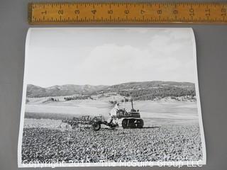 1957 "Breaking Ground"; Lewiston, Montana; photographed by A.E. Allen