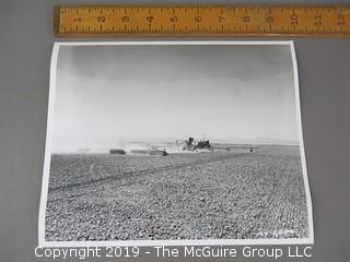 1954 "Breaking Ground"; Corcoran, California; photographed by Teen Becksted