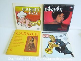 Collection of (4) Vinyl Record Albums