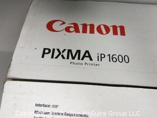 NIB Canon PIXMA iP 1600 photographic printer 