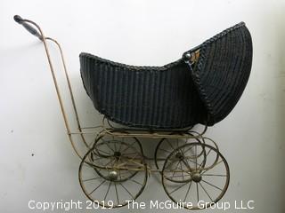 19th C Doll Carriage