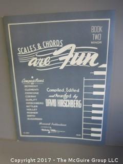 Collection of Sheet Music.  See all the photos