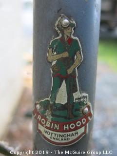 1962 English "Robin Hood" 3-speed bicycle