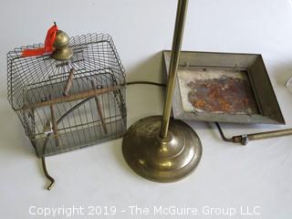 Birdcage with matching stand