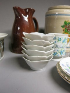 Collection including pottery, porcelain and ceramics