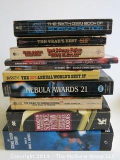 Collection of science fiction books