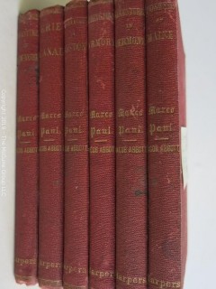 Set of 6 vol: Travel books by Jacob Abbott; 1835