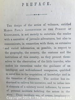 Set of 6 vol: Travel books by Jacob Abbott; 1835