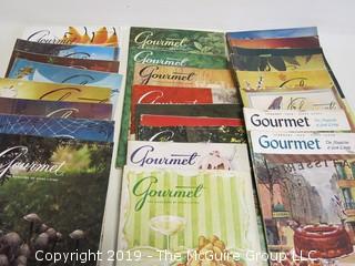 Collection of Vintage "Gourmet" Magazines