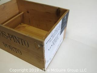 Wooden Wine Crate 