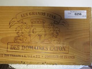 Wooden Wine Crate 