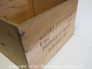 Wooden Wine Crate 