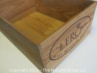 Wooden Wine Crate 