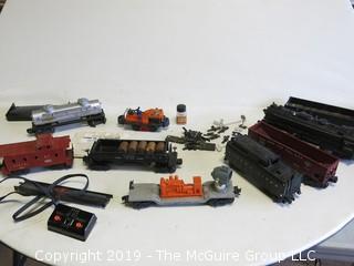 O Gage Model RR Track, Car, Engine, Switches, Transformer and Lots of Accessories