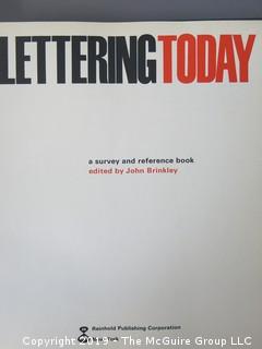 Book: "Lettering Today" by Reinhold