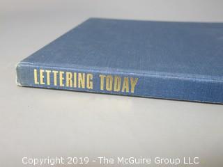 Book: "Lettering Today" by Reinhold