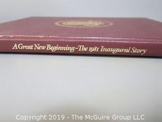 Book: "A Great New Beginning:- The 1981 Reagan Inaugural Story"