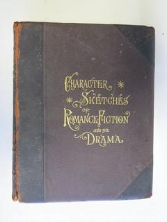 Book: "Character Sketches of Romance Fiction and the Drama"; by Rev. E. Cobham Brewer, LL.D.; Vol I and II; ; published by Selmar Hess; 1902; leather bound