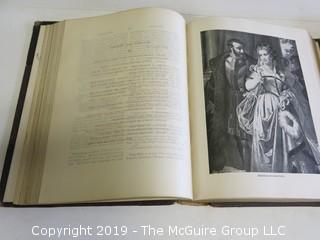 Book: "Character Sketches of Romance Fiction and the Drama"; by Rev. E. Cobham Brewer, LL.D.; Vol I and II; ; published by Selmar Hess; 1902; leather bound