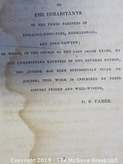 Book: "A Practical Treatise on tyhe Ordinary Operations of the Holy Spirit"; by Rev. G.S. Faber, B.D; published by Eastburn, Kirk and Co.; NY, 1814 (leather bound)