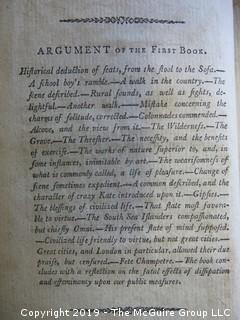 (4) Books: "Poems by William Cowper, Esquire"; "The Task: A Poem in Six Books.To Which is Added Tirocinium: A Review of Schools by William Cowper; 1791" (Boston); "Child at Home" by John S. C. Abbott; published by the American Tract Society; 1833; and "The New Testament"; published by The American Bible Society , 1861