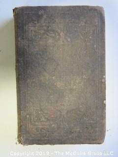 (4) Books: "Poems by William Cowper, Esquire"; "The Task: A Poem in Six Books.To Which is Added Tirocinium: A Review of Schools by William Cowper; 1791" (Boston); "Child at Home" by John S. C. Abbott; published by the American Tract Society; 1833; and "The New Testament"; published by The American Bible Society , 1861