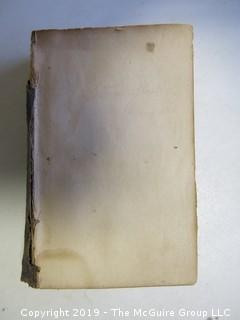 (4) Books: "Poems by William Cowper, Esquire"; "The Task: A Poem in Six Books.To Which is Added Tirocinium: A Review of Schools by William Cowper; 1791" (Boston); "Child at Home" by John S. C. Abbott; published by the American Tract Society; 1833; and "The New Testament"; published by The American Bible Society , 1861