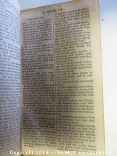 (3) Books: "The Man Without a Country" by Edward Everett Hale, Little Leather Library; New York; New Testament, 1865; "The Everlasting Gospel; published by Sanborn & Carter, Portland, ME., 1843