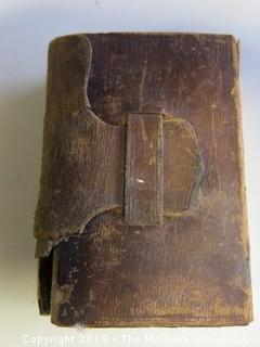 (3) Books: "The Man Without a Country" by Edward Everett Hale, Little Leather Library; New York; New Testament, 1865; "The Everlasting Gospel; published by Sanborn & Carter, Portland, ME., 1843