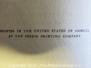 Book: "Droll Stories", by Balzac, printed in USA by Ferris Printing Co and published by Walter J. Black Inc., New York