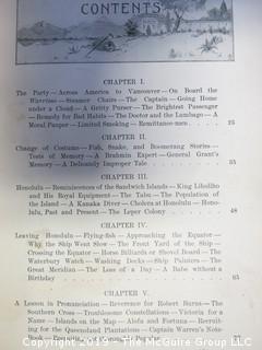 Book: "Following the Equator" by Mark Twain; The American Publishing Co.; 1898