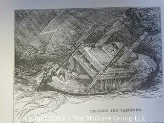 Leather Book: "Life on the Mississippi" by Mark Twain; published by James R. Osgood and Co.; Boston; 1883