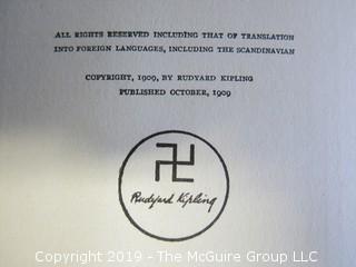 (5) Books by Rudyard Kipling: "The Naulahka: A Story of West and East"; "Rewards and Fairies"; "Stalky & Co."; "The Five Nations"; "Actions and Reactions".