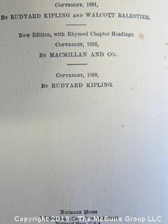 (5) Books by Rudyard Kipling: "The Naulahka: A Story of West and East"; "Rewards and Fairies"; "Stalky & Co."; "The Five Nations"; "Actions and Reactions".