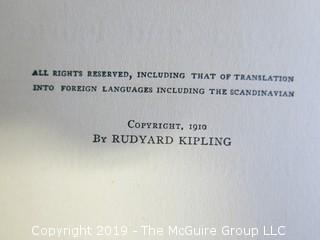 (5) Books by Rudyard Kipling: "The Naulahka: A Story of West and East"; "Rewards and Fairies"; "Stalky & Co."; "The Five Nations"; "Actions and Reactions".