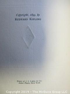 (4) Books by Rudyard Kipling: "The Drums of Fore and Aft"; "Without Benefit of Clergy"; "The Courting of Dinah Shadd" and "The Incarnation of Krishna Mulvaney"