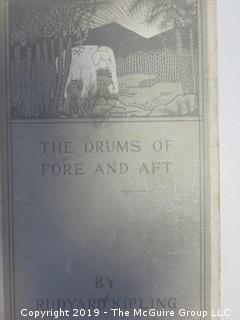 (4) Books by Rudyard Kipling: "The Drums of Fore and Aft"; "Without Benefit of Clergy"; "The Courting of Dinah Shadd" and "The Incarnation of Krishna Mulvaney"